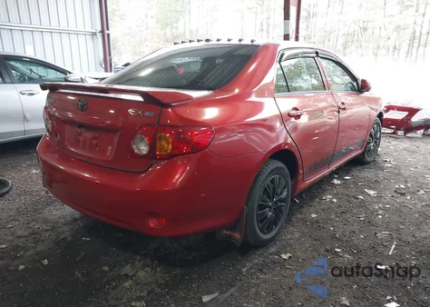 2010 Toyota Corolla Le from USA, damaged, VIN JTDBU4EE3AJ087154